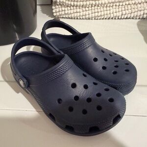 Kids Navy Blue crocs